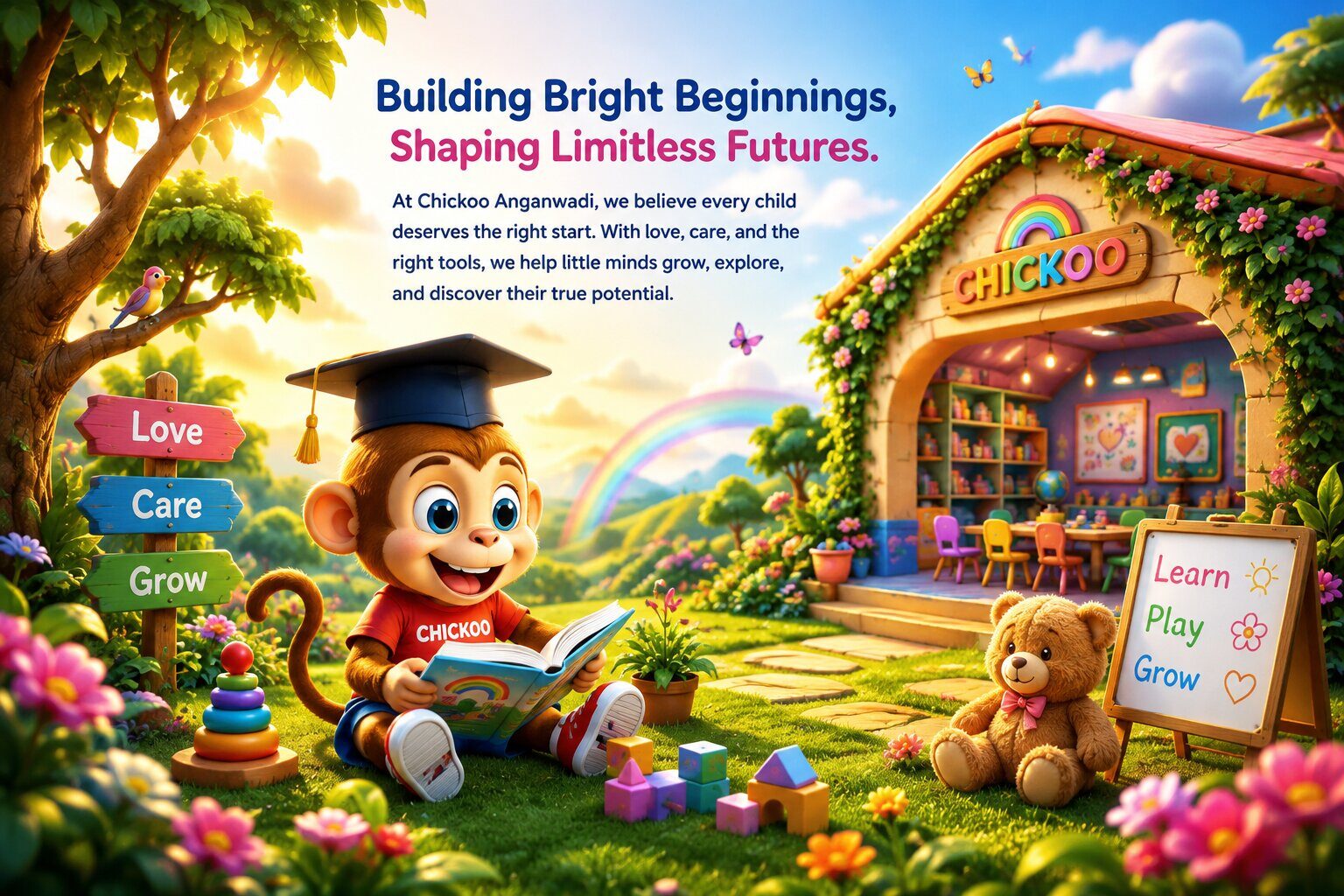 Building Bright Beginnings, Shaping Limitless Futures — Chickoo Anganwadi
